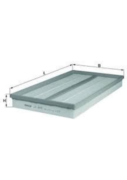 LX1573 LX1573 Hava Filtresi Viano W639 03- Vito W639 03- Uyumlu