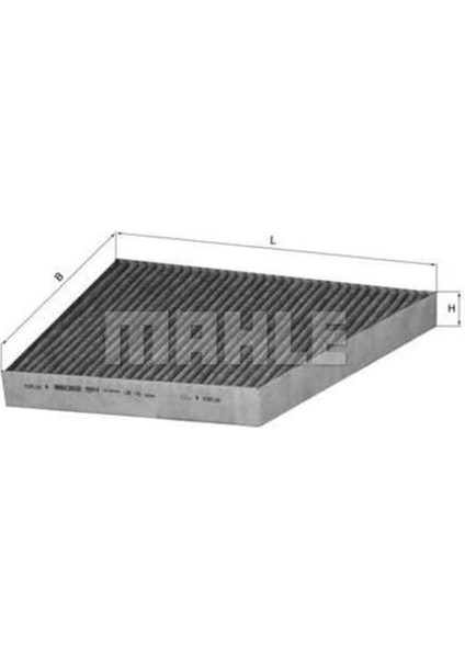 LAK156 LAK156 Polen Filtresi Mercedes W211 W219 02-08 Karbonlu