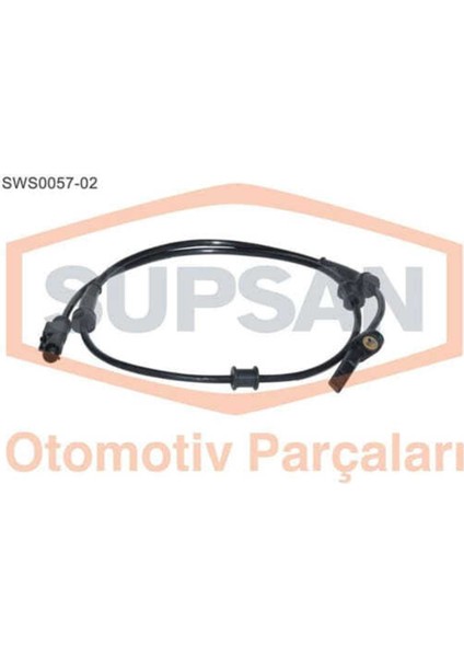 SWS0057-02 SWS0057-2 Sensör Abs Fiat Ducato 2.0 Jtd 250 A1.000 - 2.2 4hv - 2.3 Jtd F1AE3481D/E/G-F1CE348
