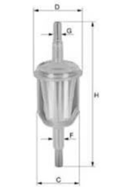 E145057 E145057 Yakıt Filtresi