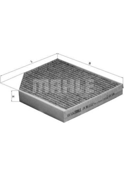 LAK386 LAK386 Polen Filtresi A4 07- A5 07- Q5 09- Karbonlu