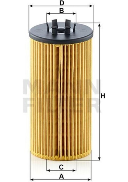 HU8351Z Yağ Filtresi A4 A6 A8 S4 S4 quattro 4.2 V8 40V