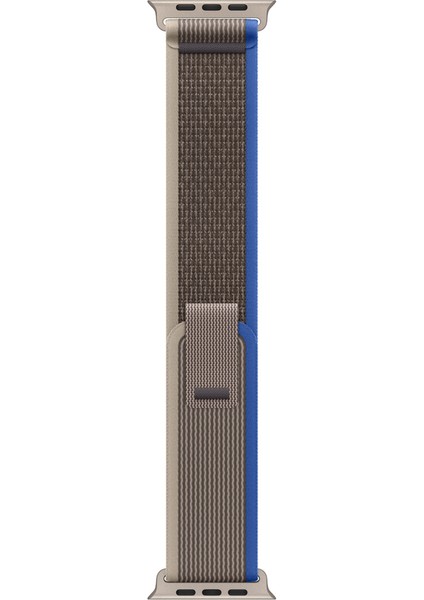 Apple Watch Fabric Loop Band 49MM Ultra Kayış Gray-Blue