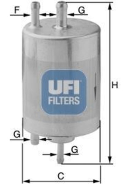 Ufı 31.958.00 31.958.00 Yakıt Filtresi