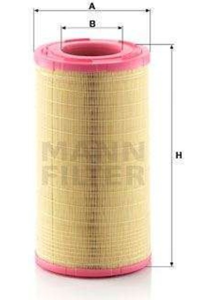 C261005 Hava Filtresi Man Tgl 12.180 05- / Tgm 05- D0834-D0836 C261005