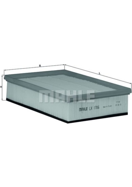 LX1706 Hava Filtresi Transıt V184 Transıt V347 2.2 Tdcı 2.4 Tdcı 2.5 Dcı (MAH-LX1706)