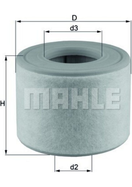 LX2092D Hava Filtresi Audı Q5 8r 3.0 Tdı Quattro 240HP 11/08- LX2092D