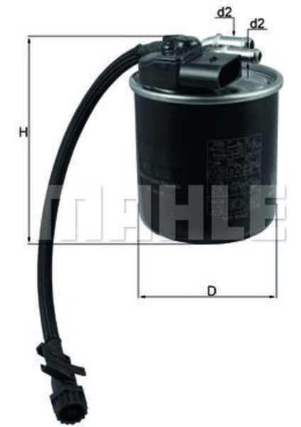 KL912 KL912 Mazot Filtresi Sprinter 12- Vito 10-