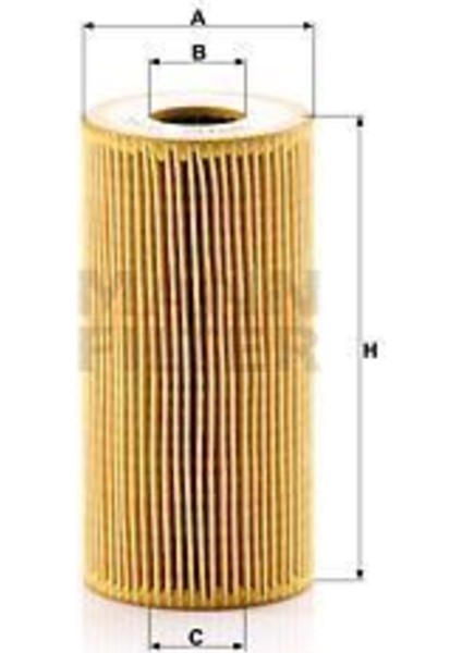 HU6011Z Yağ Filtresi Talento 16- / Scenıc 16- Talısman 15- Trafıc Iı 06- Trafıc Iıı 14- Master Iıı 10- / Vı