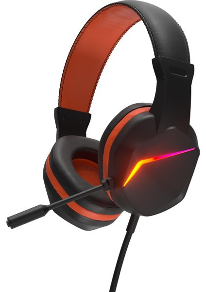 PGM27 Kablolu Kulaküstü Gaming Kulaklık Siyah