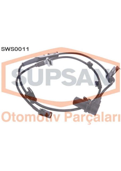 SWS0011 SWS0011 Sensör Abs Hyundai Elantra 1.6 16V Eng. G4ED-G/G4GR - 1.8 Eng. G4BB-G4GB - 2.0 Eng. G