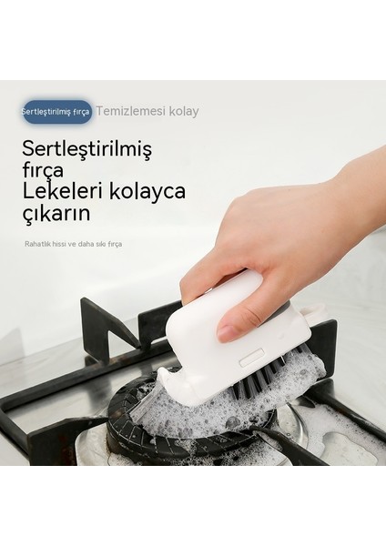 3'ü 1 Arada Çıkarılabilir Ev Tipi Aralık Temizleme Fırçası (Yurt Dışından)