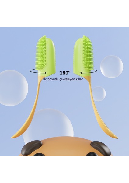 Saplı Pet Yumuşak Jel Ağız Temizleme Fırçası (Yurt Dışından) fırsatları