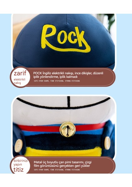 30CM Sevimli Doraemon Öpücük Peluş Oyuncak (Yurt Dışından)