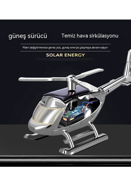 Arabaya Monte Güneş Enerjisiyle Çalışan Dönen Uçak Kokulu Süsler (Yurt Dışından) fırsatları