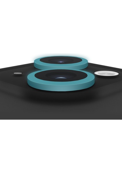 Buff iPhone 14 / 14 Plus Neon Metal Lens Koruyucu Sky Blue modelleri