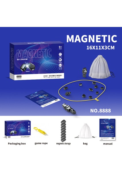 Çocuk Manyetik Satranç Eğitici Oyuncak (Yurt Dışından)