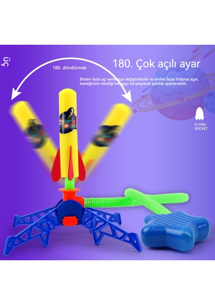 Gökyüzüne Adım Atan Çocukların Küçük Roket Oyuncağı (Yurt Dışından)