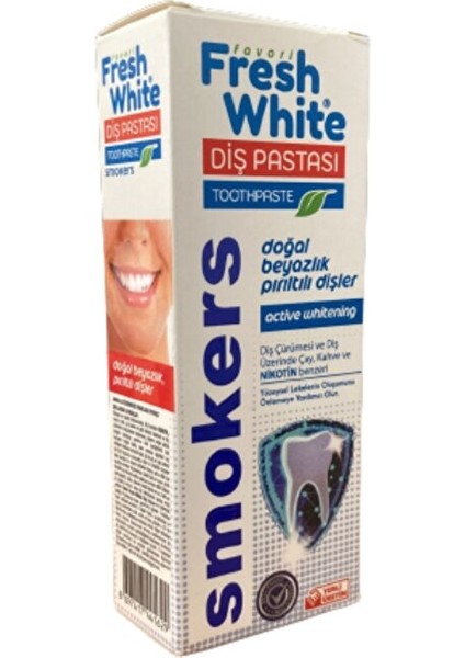 Favori Diş Pastası Smokers 90g
