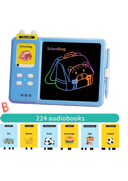 Çocuk Eğitici LCD Grafiti Yazma Tableti Oyuncak (Yurt Dışından)