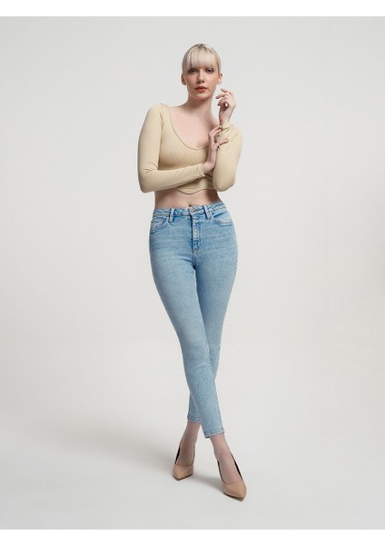 Natalie Skinny Kadın Pantolon