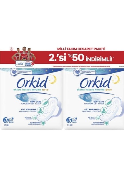 Ekstra Hassas Koruma Gece 28 Adet