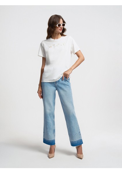 Straight Regular Fit Kadın Pantolon