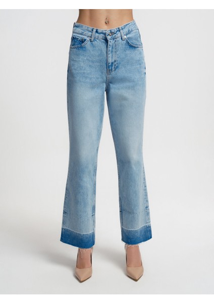 Straight Regular Fit Kadın Pantolon