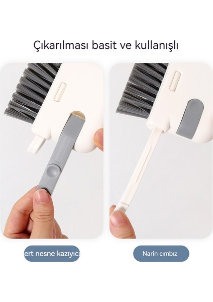 3'ü 1 Arada Çıkarılabilir Ev Tipi Aralık Temizleme Fırçası (Yurt Dışından)