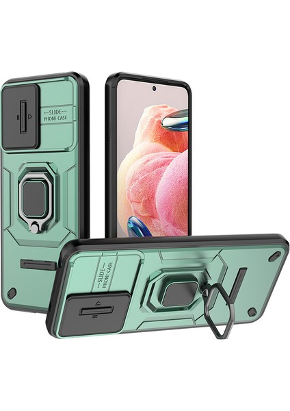 Samsung Galaxy A24 Kamera Kapaklı Darbeye Dayanıklı Telefon Kılıfı (Yurt Dışından)