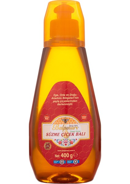 Çiçek Balı (Sıkmalı Pet) 2li 400 gr