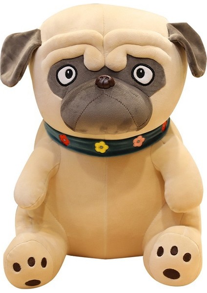 Jıayı 30CM Sevimli Shar-Pei Bebek Peluş Oyuncak (Yurt Dışından)