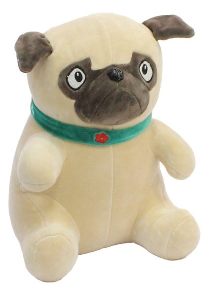 Jıayı Oturan Pug Peluş Köpek 30 cm - Taksit Seçenekleri (Yurt Dışından)