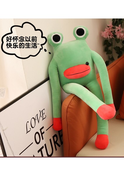60CM Kurbağa Bebek Peluş Bebek Yastık (Yurt Dışından) modelleri