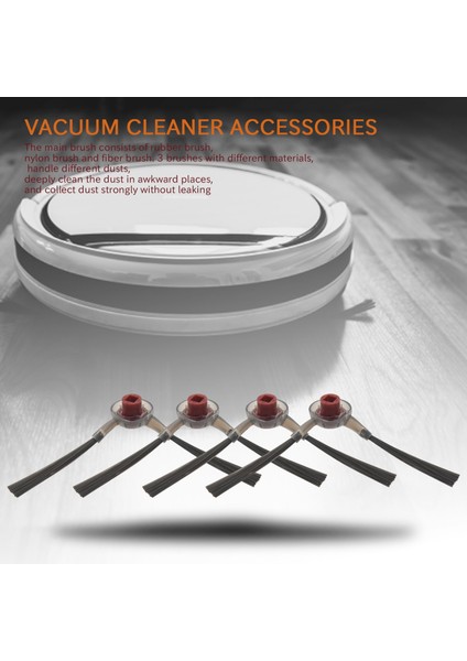 8 Adet Yan Fırça + 2 Adet Ana Fırça Deebot M81 DM81PRO M85 M88 Ozmo 930 DR95 DR96 DR97 DR98 Elektrikli Süpürge (Yurt Dışından) fiyatları