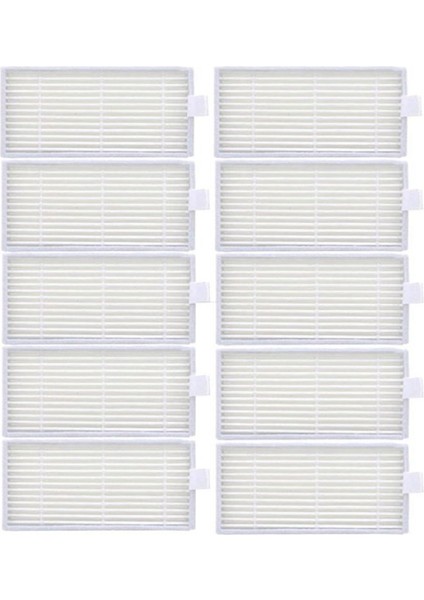 10 Adet Hepa Filtre Hepa Filtre V5 V5S V3 V3S V5S V50 Pro V55 X5 Robotlu Süpürge Yedek Parçalar (Yurt Dışından)