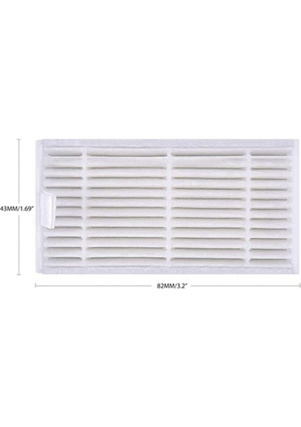 10 Adet Hepa Filtre Hepa Filtre V5 V5S V3 V3S V5S V50 Pro V55 X5 Robotlu Süpürge Yedek Parçalar (Yurt Dışından) fiyatları