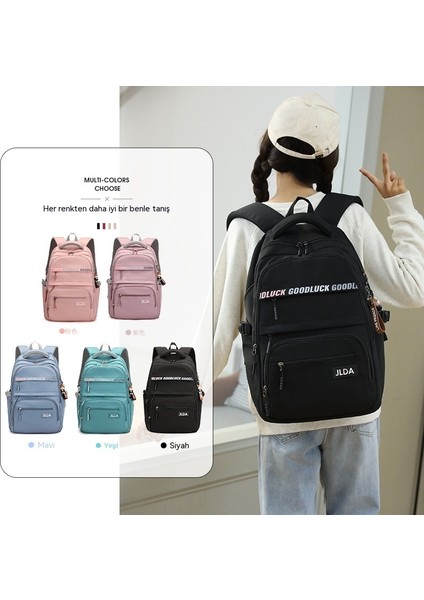 Minimalist Okul Çantası Kız Ortaokul Öğrencisi Büyük Kapasiteli Sırt Çantası Rahat Yeni Hafif Ortaokul Öğrencisi Kampüs Kız Sırt Çantası (Yurt Dışından) indirimleri