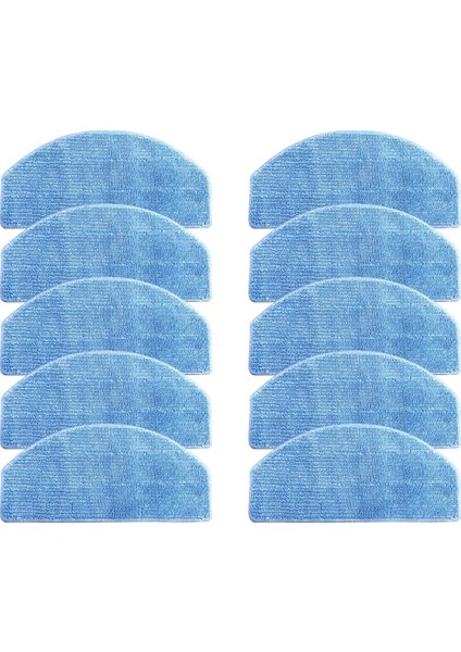 10 Adet Yıkanabilir Paspas Bezi G8000 PRO/G20 Elektrikli Süpürge Yedek Paspas Pedleri Ev Temizlik (Yurt Dışından)