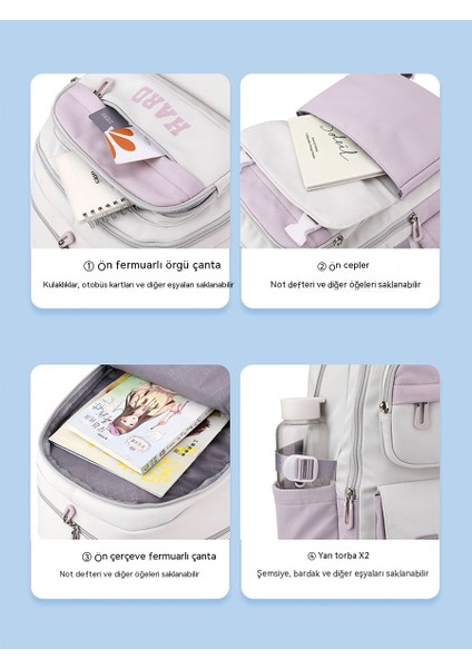 Jld Kız Gelgit Ortaokul Lise Öğrencisi Sırt Çantası Kız Ins Yüksek Kaliteli Büyük Kapasiteli Ortaokul Okul Çantası Erkek (Yurt Dışından) fırsatları