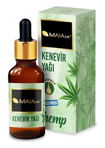 Mc Saf Kenevir(Kendir) Tohumu Yağı 50 Ml(Soğuk Sıkım)