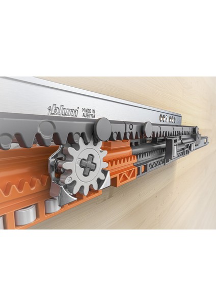 760H4000S Blum Movento Çift Açılım Frenli Ray 40 cm