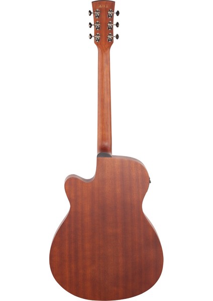 PC12MHCE-OPN Grand Concert Maun Open Pore Natural Elektro Akustik Gitar