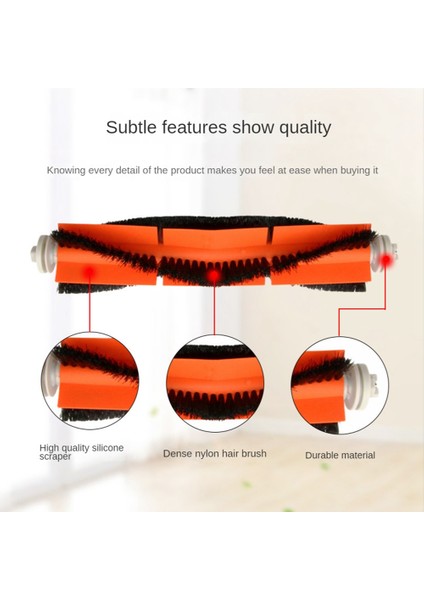 10 Adet Yedek Ana Fırça Yan Fırça Hepa Filtre S6/S5/S60/S65/S51/S55/T6 Elektrikli Süpürge Parçaları (Yurt Dışından)