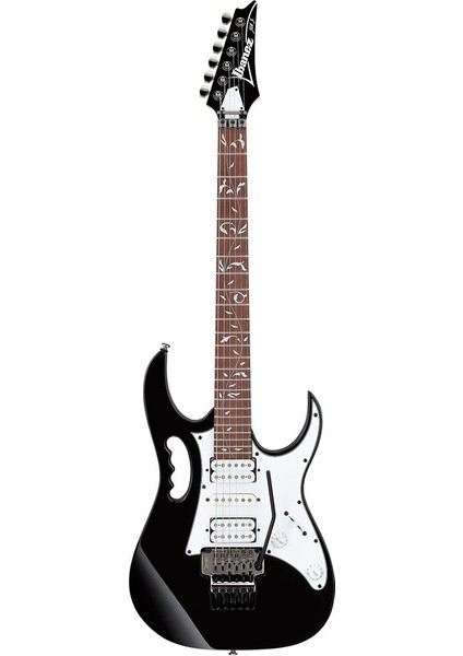 Steve Vai Signature Jemjr Bk - Black Elektro Gitar