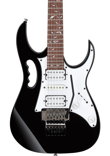 Steve Vai Signature Jemjr Bk - Black Elektro Gitar