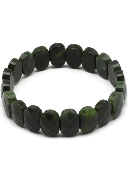 Kanada Yeşim Doğal Taş Bileklik 10 x 14 mm Bileklik fiyatları