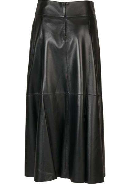 Mossı Deri Etek Siyah indirimleri