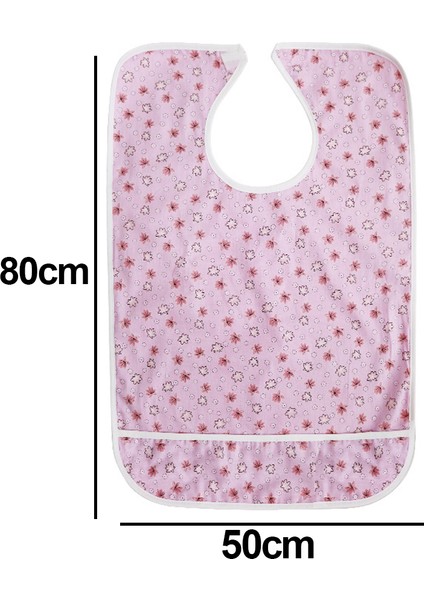 Yetişkin ÖNLÜĞÜ-JRK-211 Pembe Çiçekler 50*80CM (Yurt Dışından)