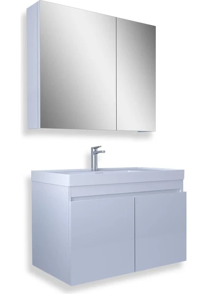 Teta Home Tokyo 65CM Mdf Banyo Dolabı Seti